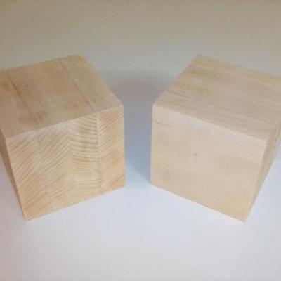 Cube contrecolle 10 cm