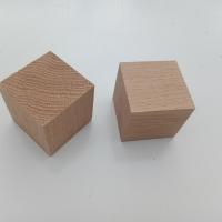 Cube en bois 5 cm chene