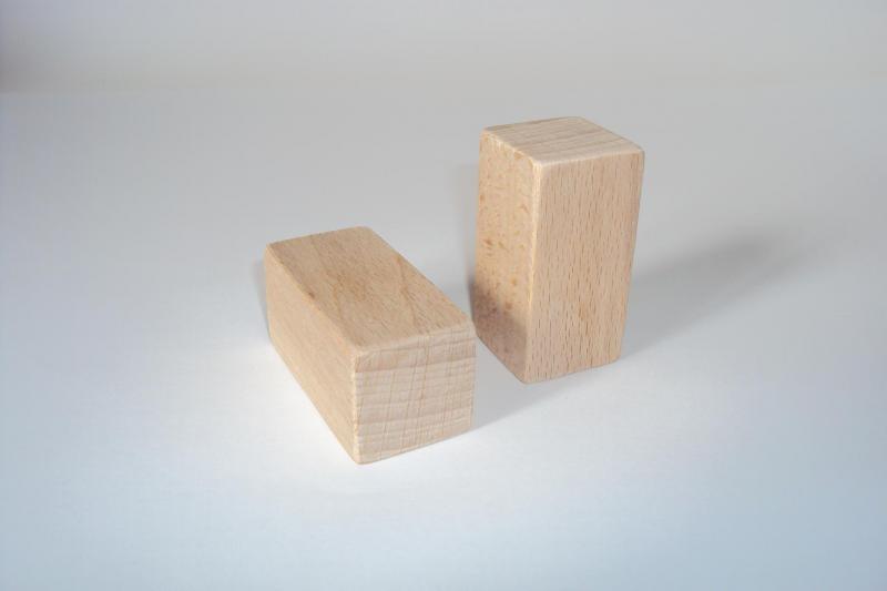 Cube en bois 60x30x30