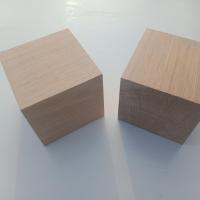 Cube en bois 8 cm chêne